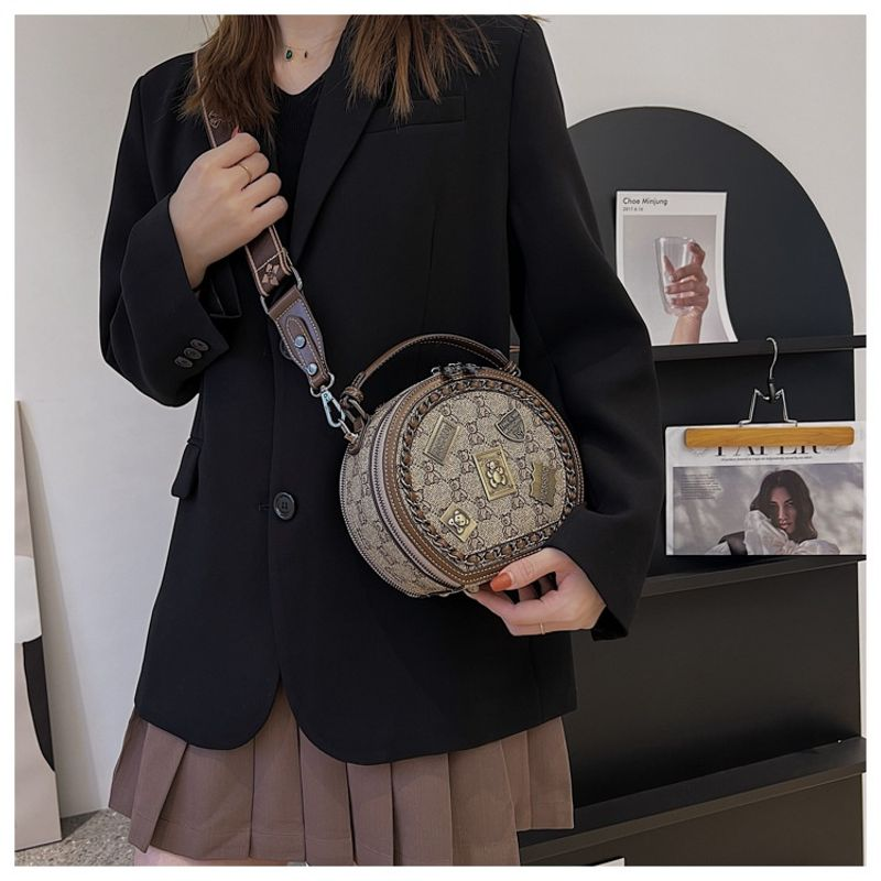 borsa rotonda piccola moda messenger monospalla_voghion.com