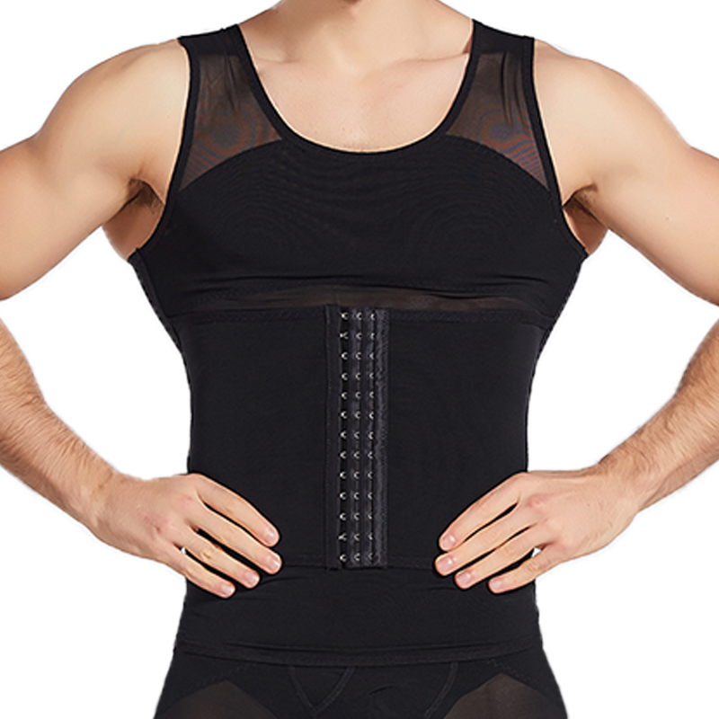 Body Shaper Heren Compressie Vest Buik Shapewear Buik Afslanken Schede Gynaecomastie Shapers Korset Taille Tr S_voghion.com