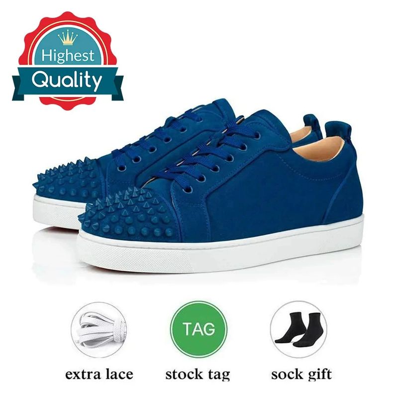 Neu Elektrische Rot Sohle Schwarz Bestickt Low Top Willow Nail Herren Flache Unterseite Casual Vielseitig, Halbmond_voghion.com