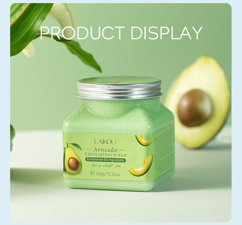 Scrub corpo LAIKOU 350 g - Trattamento esfoliante e levigante per una pelle morbida e luminosa_voghion.com