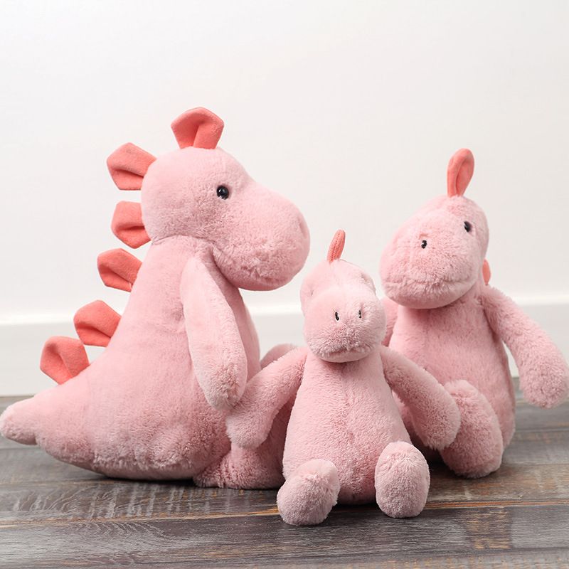 Toy Sitting on stilts dinosaur doll soothes sleep doll doll small dinosaur plush toy_voghion.com