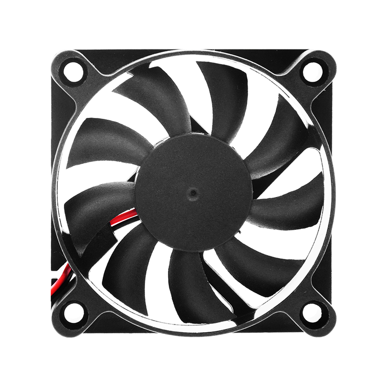 12V Lüfter 2-polig Mini 54CFM 60MM x 60MM x 10MM Computerlüfter Bürstenloser Gehäuselüfter 30cm Länge Kabel CPU Kühlkörper Kühlerlüfter_voghion.com