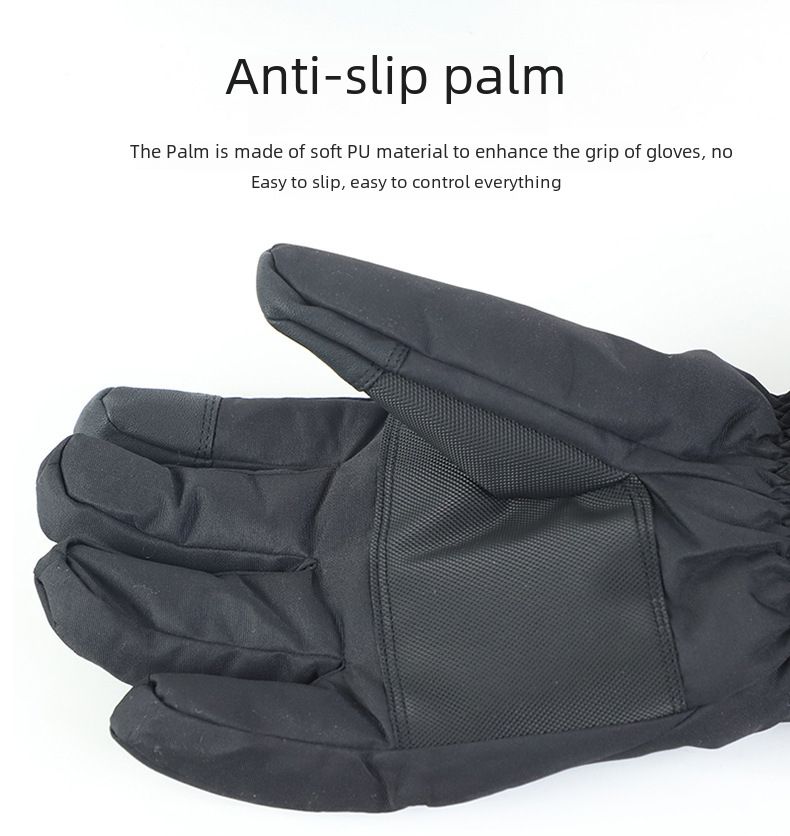 Fiets handschoenen Spotelectric Verwarmde handschoenen Vijfvingerige Verwarmde handschoenen Warme handschoenen Batterijdoos Verwarmde handschoenen_voghion.com