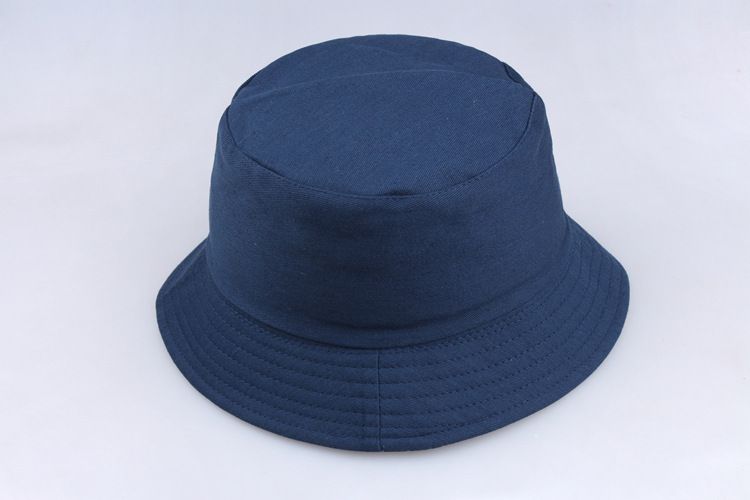Unisex Personalisierter Fischerhut Beckenhut Modehut Flacher Visierhut Sonnenschutzhut Runder Hut aus reiner Baumwolle_voghion.com
