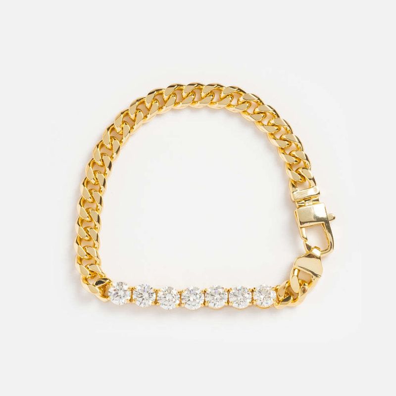 Collana corta con diamanti, stile hip hop, in acciaio al titanio, da donna, con tendenza Blogger._voghion.com
