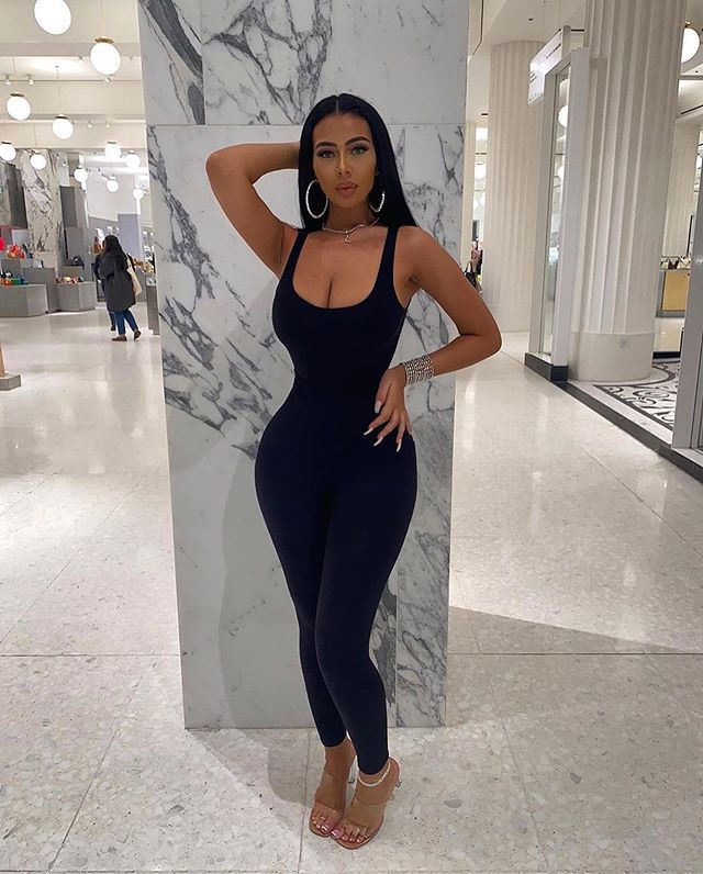 Women's casual sports sleeveless multi-color sexy jumpsuit_voghion.com