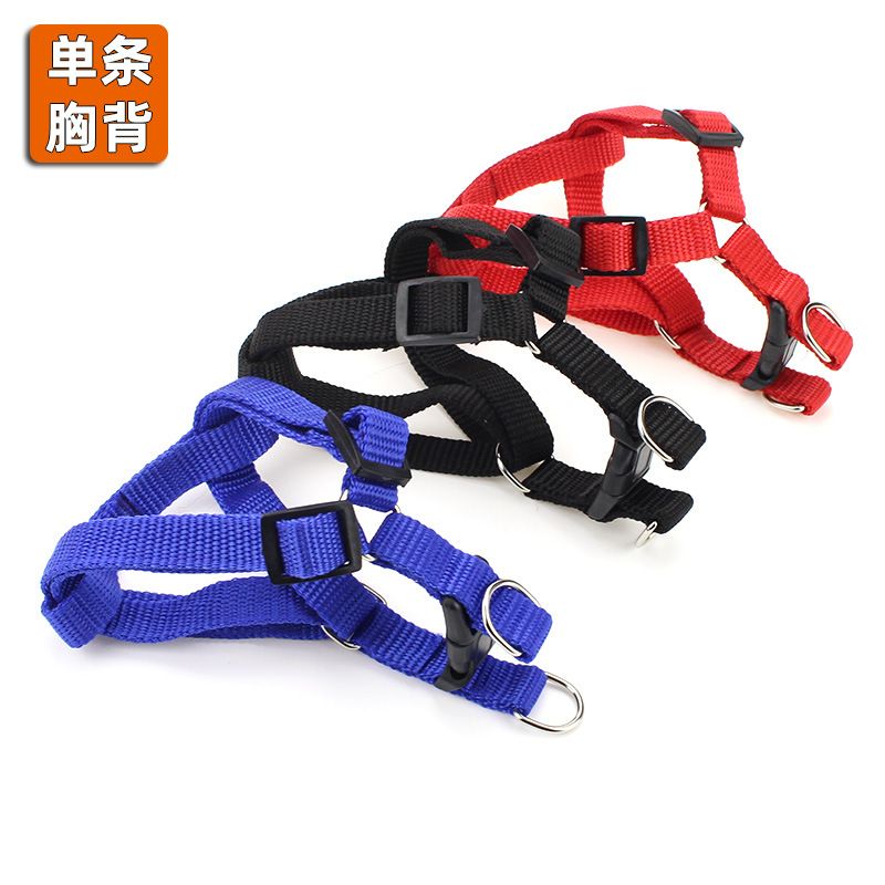 Single Nylon Pet Cat Leash Supplies For Small And Medium Dogs Retractable Dog Harness_voghion.com
