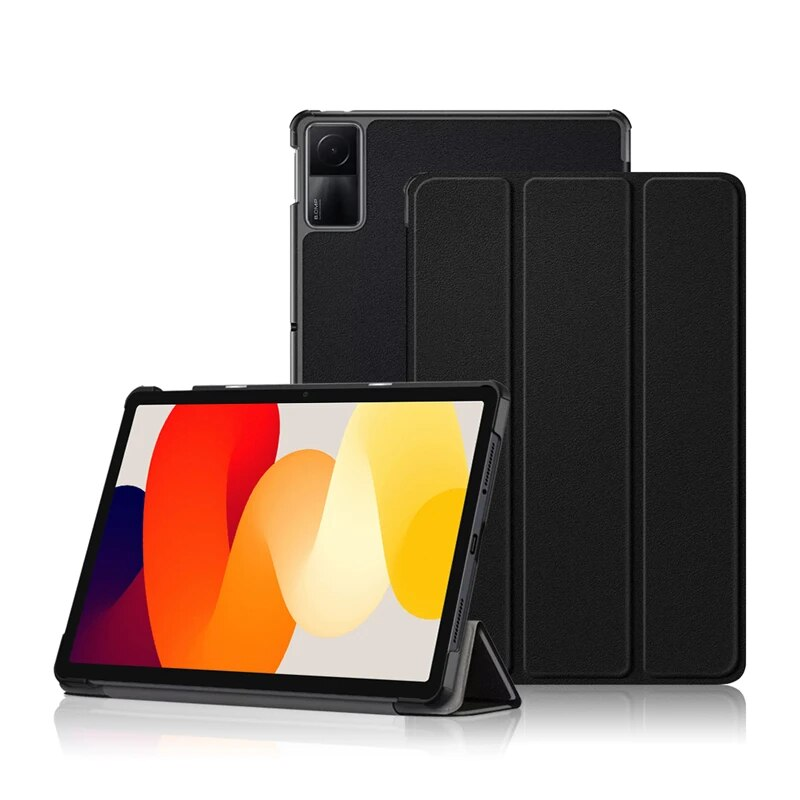 IUYU Capa Xiaomi Redmi SE 11" 2023 Capa protetora de couro magnético para tablet para RedMi Pad Se 11 polegadas Suporte_voghion.com
