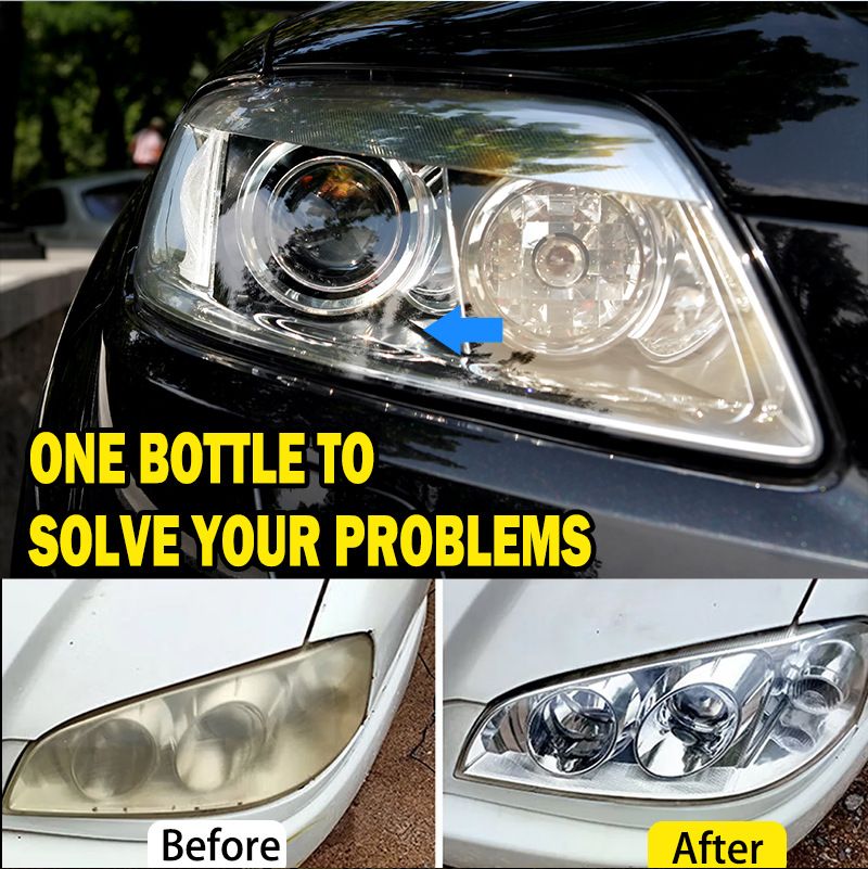 Ryekew Cleaning And Refurbishing Agent Scratch Yellowing Tool Car Headlight Repair Liquid_voghion.com
