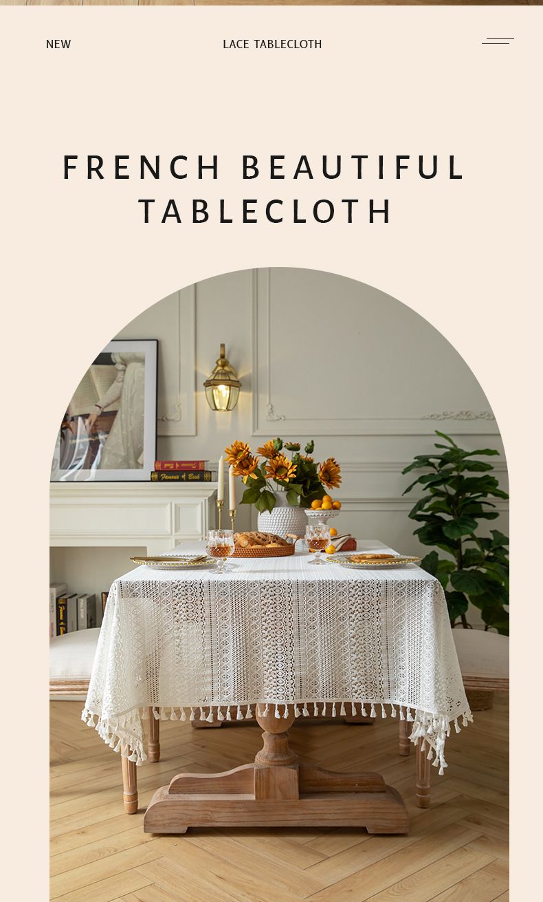 Tovaglia in pizzo bianco beige, decorazione per matrimonio, tovaglia retrò, tovaglia da tavolino, tovaglia con sfondo fotografico_voghion.com