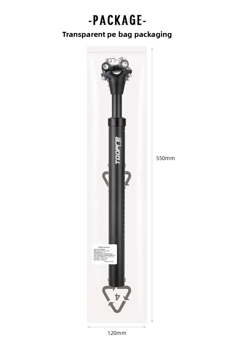 Reggisella con sospensione per bicicletta TOOPRE Mountain Road Bike Ammortizzatore Tubo sella in lega di alluminio 28,6 30,9 mm_voghion.com