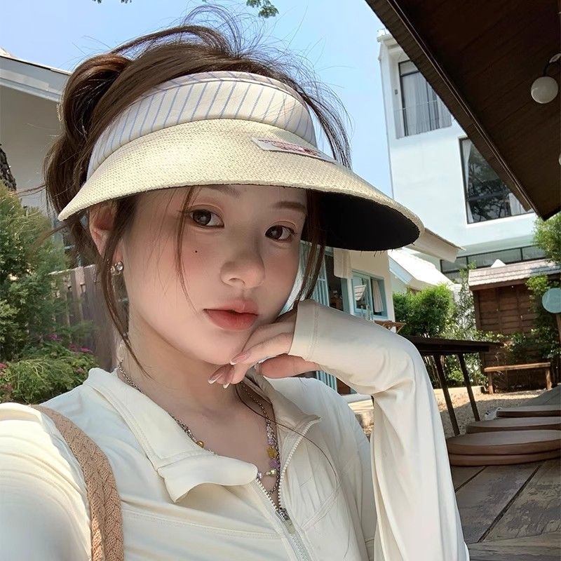 Cute Dachshund Straw Empty Top Hat Women's Summer Sun Hat Seaside Beach Hat Sun Hat Straw Hat Sun Hat_voghion.com