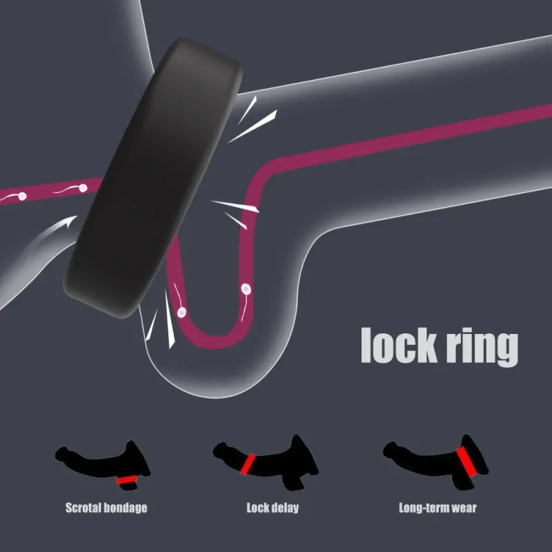 3 pezzi/set anello per il pene eiaculazione ritardata silicone riutilizzabile sperma cazzo anelli per uomini ingrandimento giocattoli sessuali uomini anelli di coppia_voghion.com