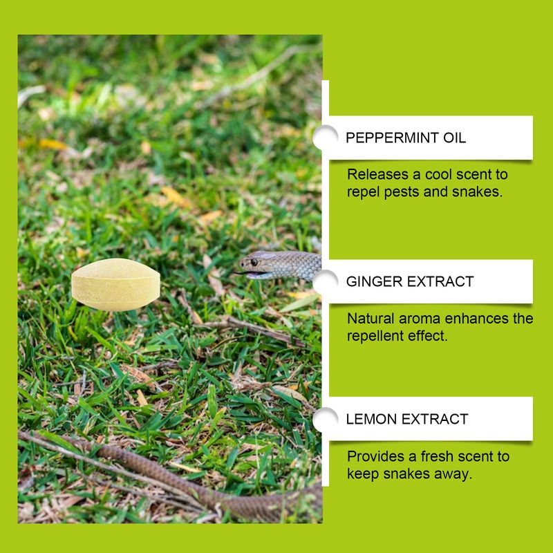 MOONSPRY Home Outdoor Portable Odor Avoid Snake Disturbance Repellent_voghion.com