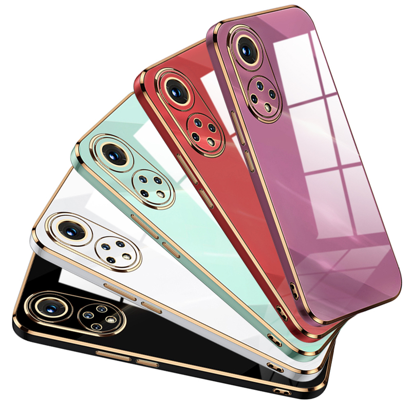 Luxusní pokovený silikonový kryt pro Huawei Honor 50 Pro 50 SE Mate 40 30 20 Pro P30 P20 30 P40 Pro Pouzdro Soft TPU nárazník Full_voghion.com