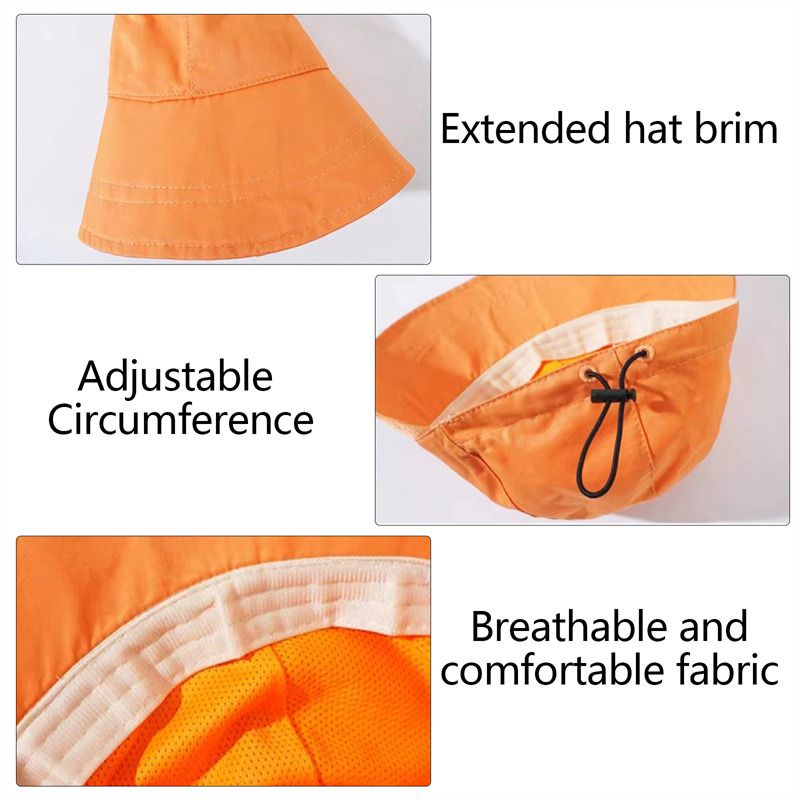 New Arrivals Summer Denim Bucket Foldable Wide Brim Visors Women Solid Color Soft Outdoor Sports Running Sun Hat Snapback Cap_voghion.com