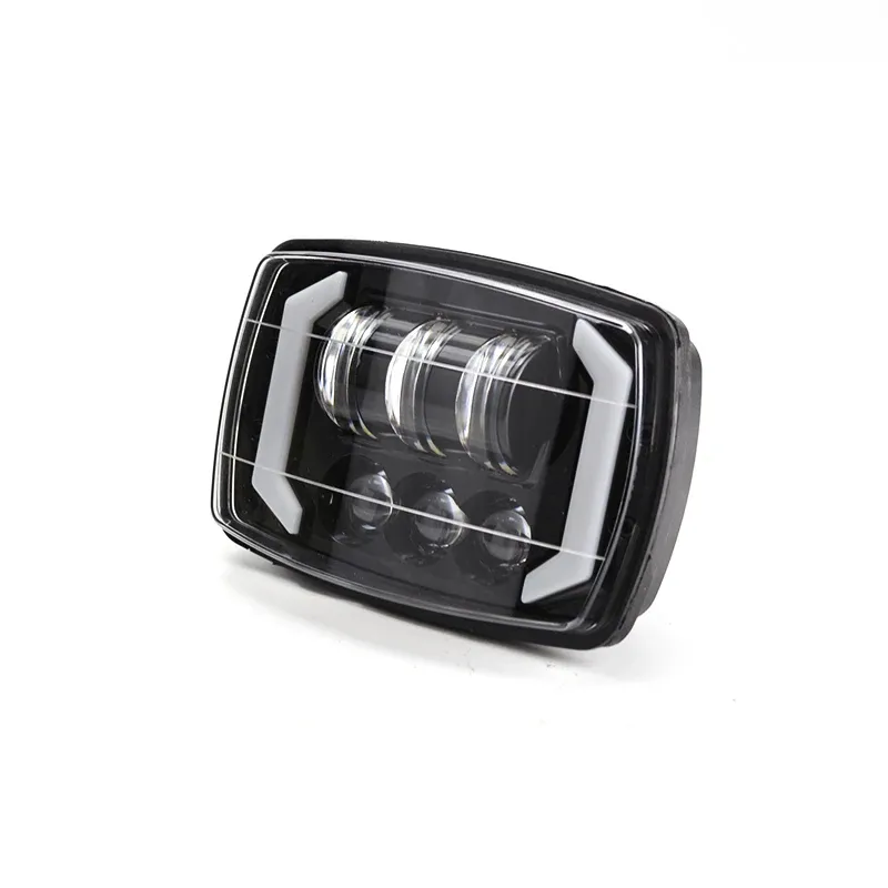 1 stuks 4" vierkante LED-koplamp voor motorfietsmontage, koplamp Angel Eye-kar, autowerklamp, motorfietslichtmontage, waterdicht_voghion.com