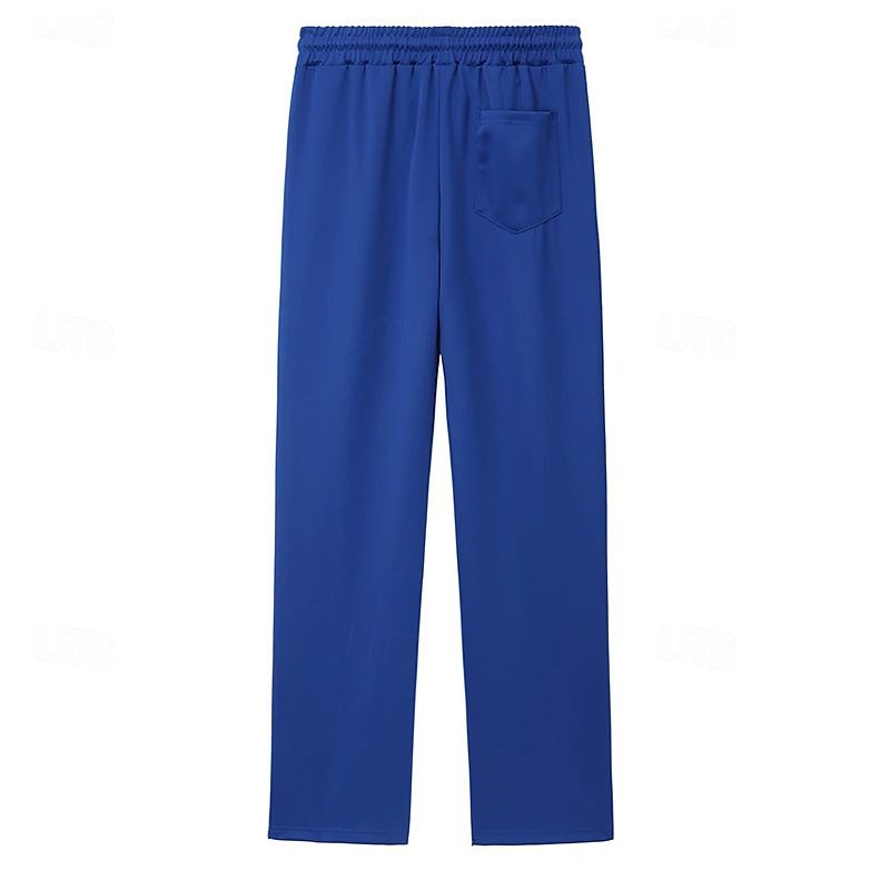 Lässige, sportliche Jogginghose für Herren – lockere Passform, atmungsaktiv und schnelltrocknend mit Farbblockdesign zum Laufen, fürs Fitnessstudio und den Alltag_voghion.com