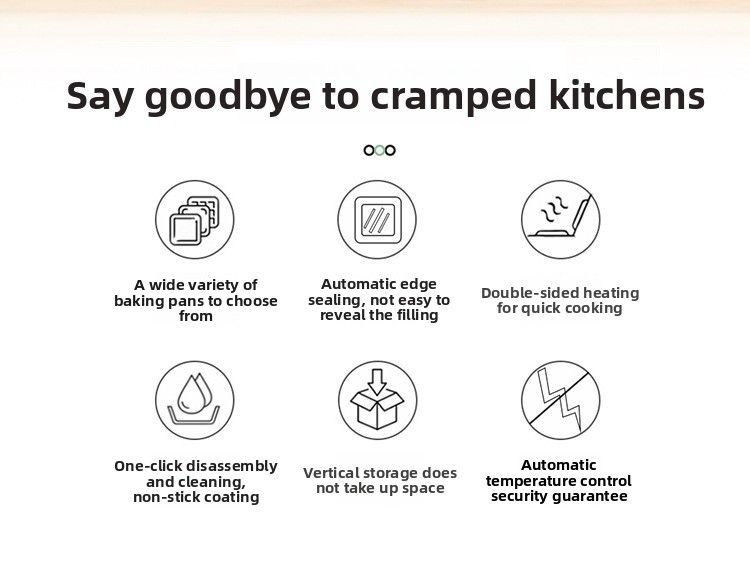 Manufacturer Wholesale Bread Press Machine US Standard Waffle Sandwich Panini Breakfast Maker Grill Electric Griddle_voghion.com