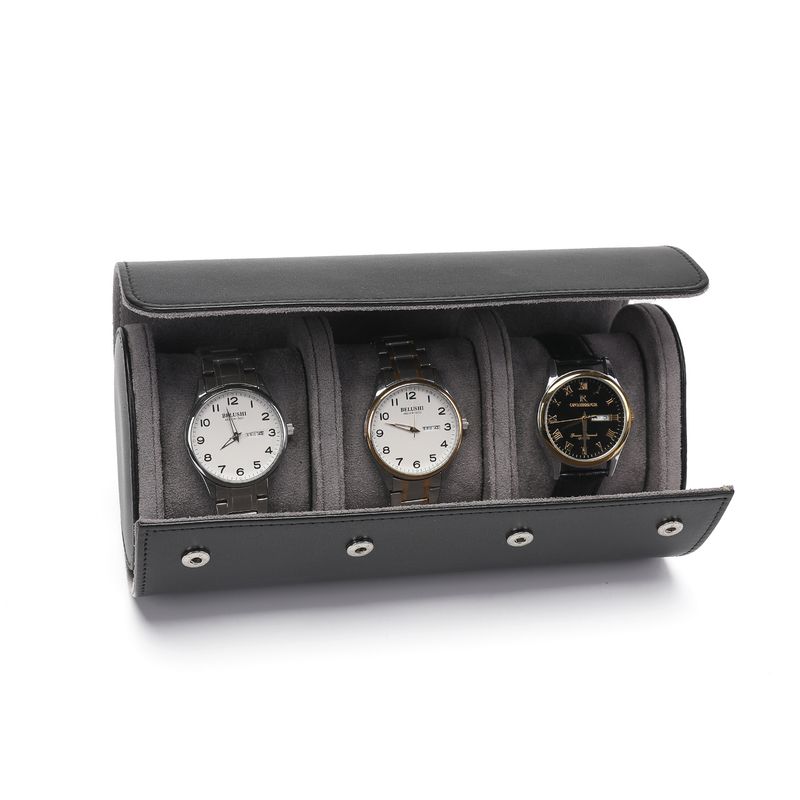 Pu Leather Watch Storage Box 1 2 3 Watch Multi-position High-end Travel Watch Box Bracelet Box Portable Watch Box_voghion.com