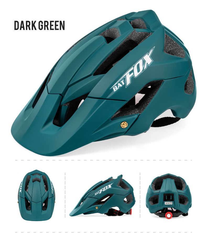 Casco de seguridad para ciclismo de montaña y patineta todoterreno BATFOX_voghion.com