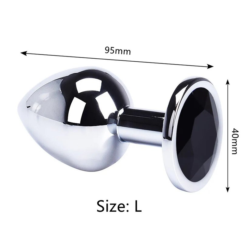 Anaal Plug Seksspeeltjes Mini Ronde Vormige Metalen Roestvrij Gladde Stalen Butt Kleine Staart Vrouwelijke/Mannelijke Dildo Intieme Goederen_voghion.com