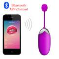 Vibromasseur Bluetooth rechargeable par USB 2018, télécommande sans fil, pour femme, jouet sexuel vibrant_voghion.com