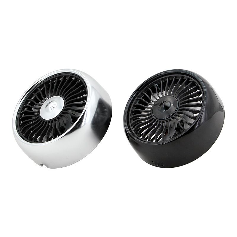 USB Interface Mini Portable Small Car Electric Fan Adjustable Speed High Wind Power_voghion.com