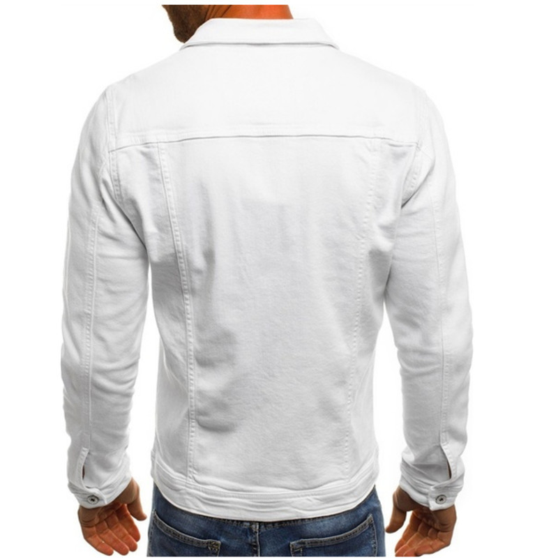 Men's Casual Solid Color Jacket Cardigan Button Cargo Jacket_voghion.com