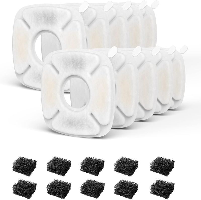 Chip filtro a carbone attivo per distributore d'acqua per animali domestici in vendita calda_voghion.com