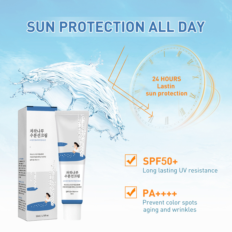 fir 50ml Sonneschutz Gesiicht PF50+ PA++++ Sonnecreme Birch Juice Moisturizing Hautpfleeg Strong UV Protection Koreanesch_voghion.com