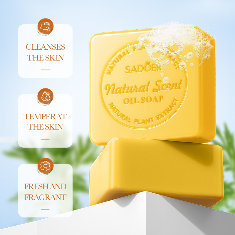 Olio essenziale di miele naturale SADOER per la pulizia del corpo, sapone universale fatto a mano_voghion.com