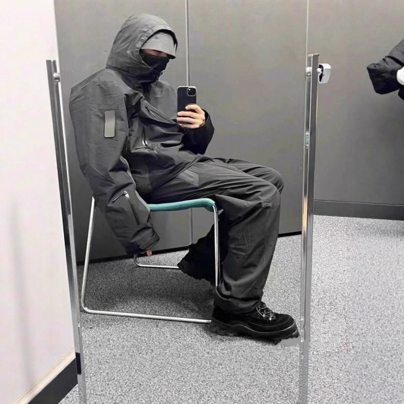 Bird Home Same Style Alternative Autumn Winter Outdoor Ski Suit Waterproof Windproof Coldproof Thickened Warm Hooded_voghion.com