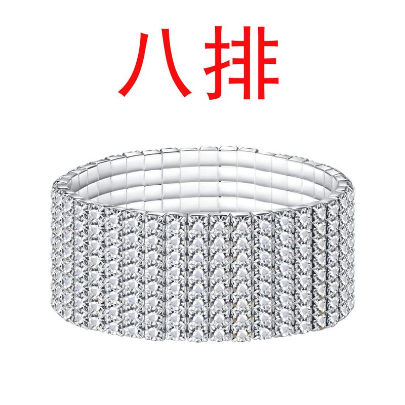 2023 Korean New Elastic Rhinestone Bracelet For Women, Light Luxury Fashion, Minimalist Style, Unique Temperament, Hand_voghion.com