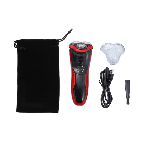 Herrenrasierer Rotationsrasierer Wasserdicht Elektrorasierer Pop-Up Trimmer Nass Trocken Schnurlos_voghion.com