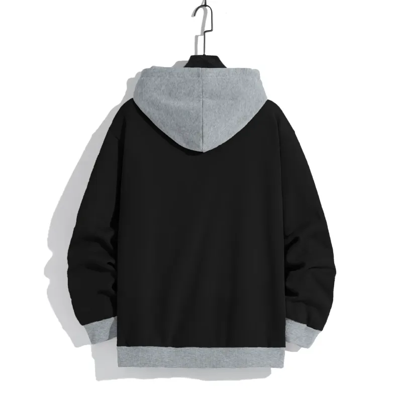 Frühling Herbst Herren Sweatware Casual Sport Kapuzenpullover Mode Kapuzenpullover Männlich Lose Patchwork Pullover Hoody Hoodie_voghion.com
