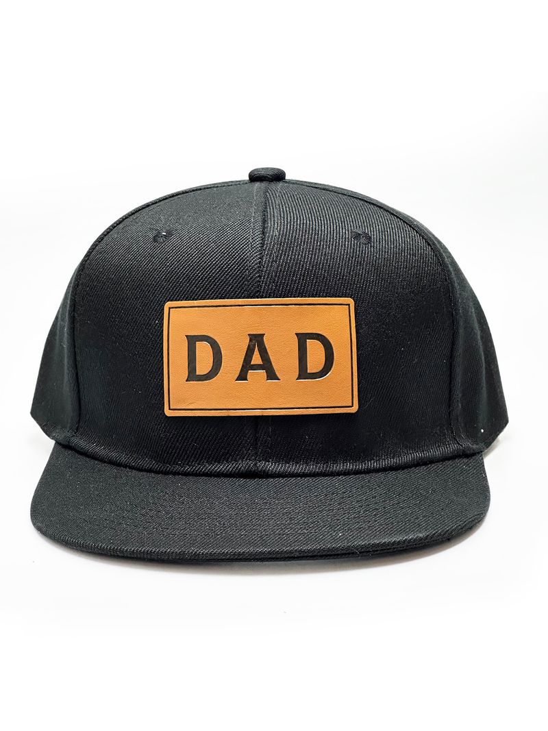 Unisex Leder Label Hut Personalisierte Baseball-Cap Papa Hut Leder Label Baseball-Cap_voghion.com