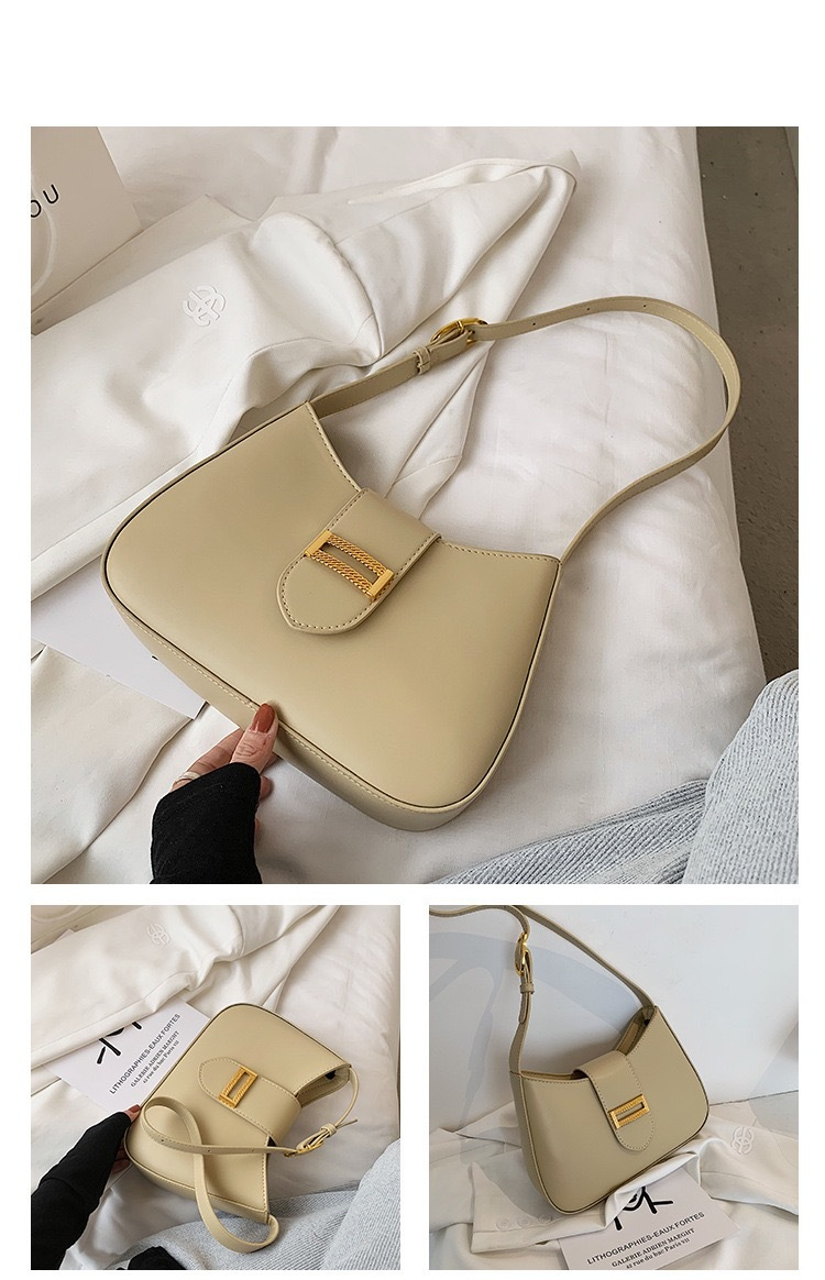 Borsa piccola per il commercio estero transfrontaliero Donna Ins Niche 2023 New Fashion Borsa per baguette estiva borsa a tracolla per ragazza calda_voghion.com