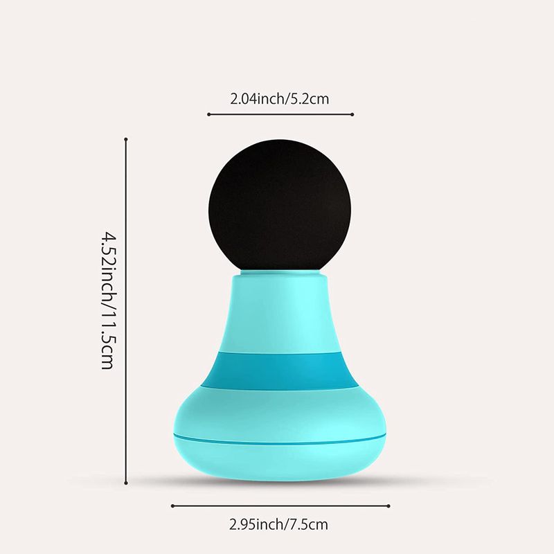 Mini masajeador de cuello multiusb eléctrico con ondas vibratorias, masajeador de celulitis, instrumento de relajación, masaje de cintura y espalda._voghion.com