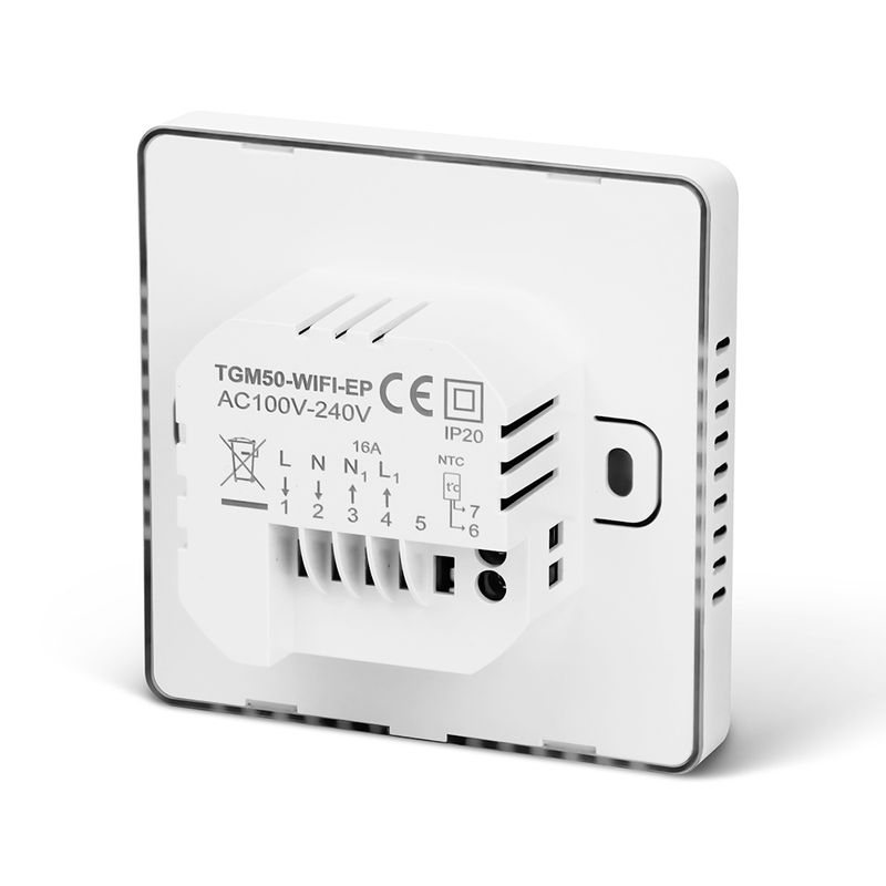 Chaudière à gaz intelligente Tuya / Thermostat ou thermostat WiFi Chauffage électrique Thermorégulateur Fonctionne avec Alexa Google Home_voghion.com