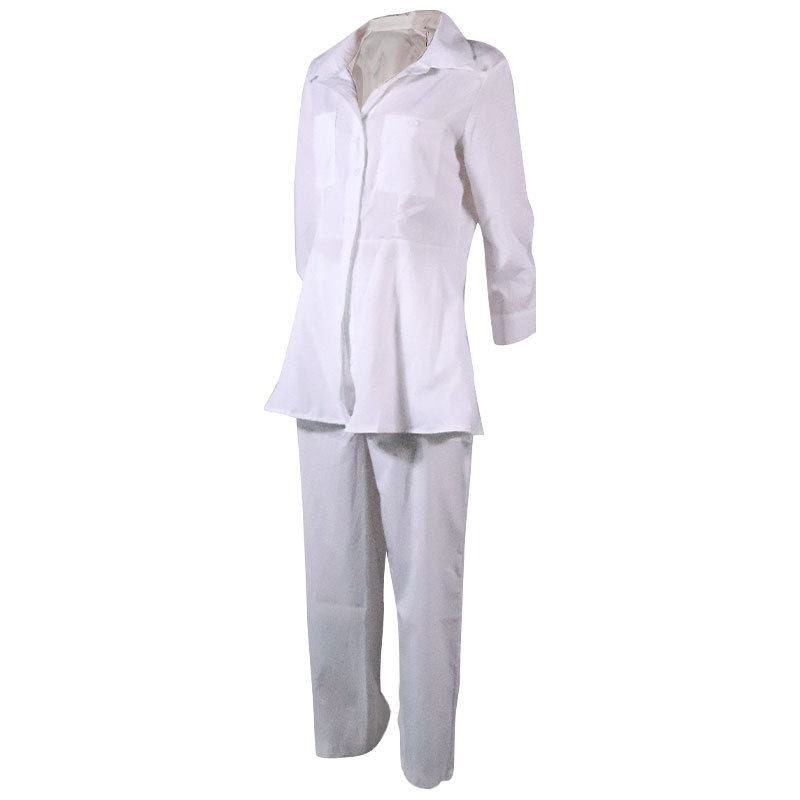 Set camicetta a due pezzi in tinta unita da donna_voghion.com