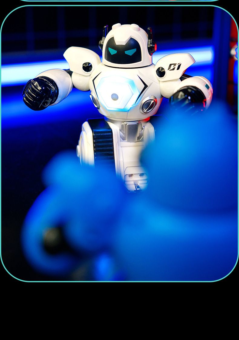 Hračky a hry JJRC Nový R30 Box pro dva hráče Bojový robot na dálkové ovládání Rodič pro děti Dítě Interaktivní hračka Robot_voghion.com