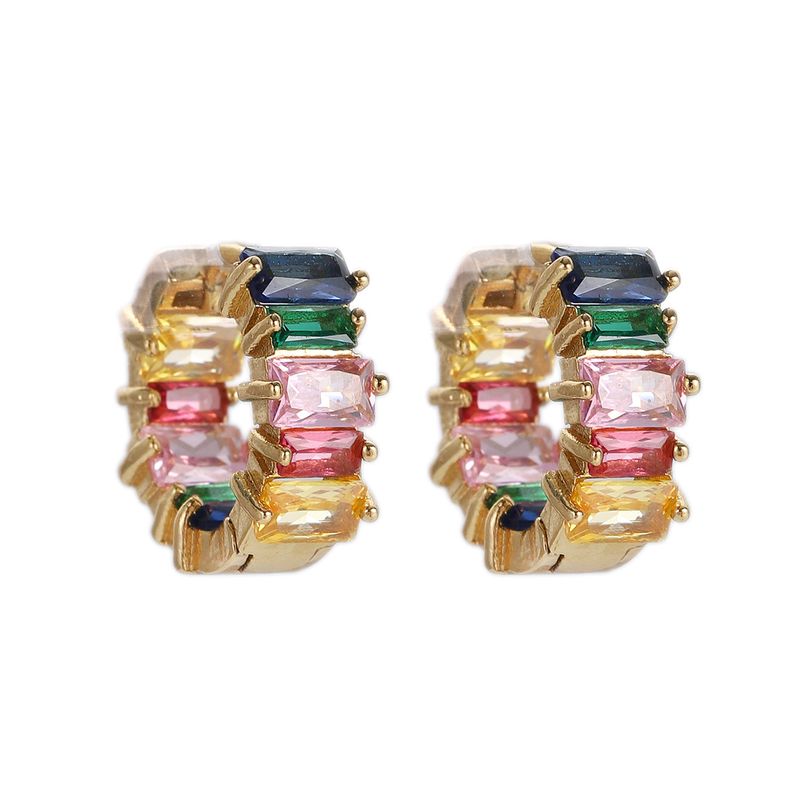 Gioielli e accessori semplici orecchini con micro zirconi intarsiati gioielli da donna di alta qualità da indossare ogni giorno regalo selezionato per la fidanzata_voghion.com