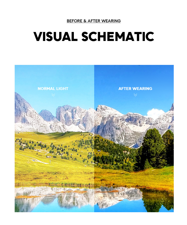 New Cat Eye Styling, Face Shaping, Self Taking Sunglasses, Flat Light Mirrors, Walking Show, Personalized and_voghion.com