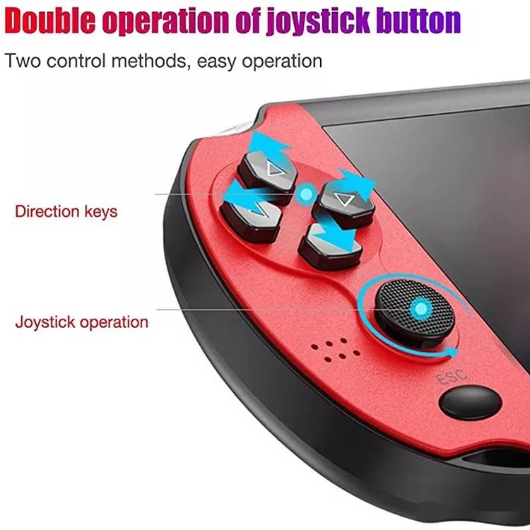 Neu X7 Handheld Arcade 4,3-zoll High-definition Farbe Bildschirm Mini Spielkonsole 8GB Mp5 Gaming_voghion.com