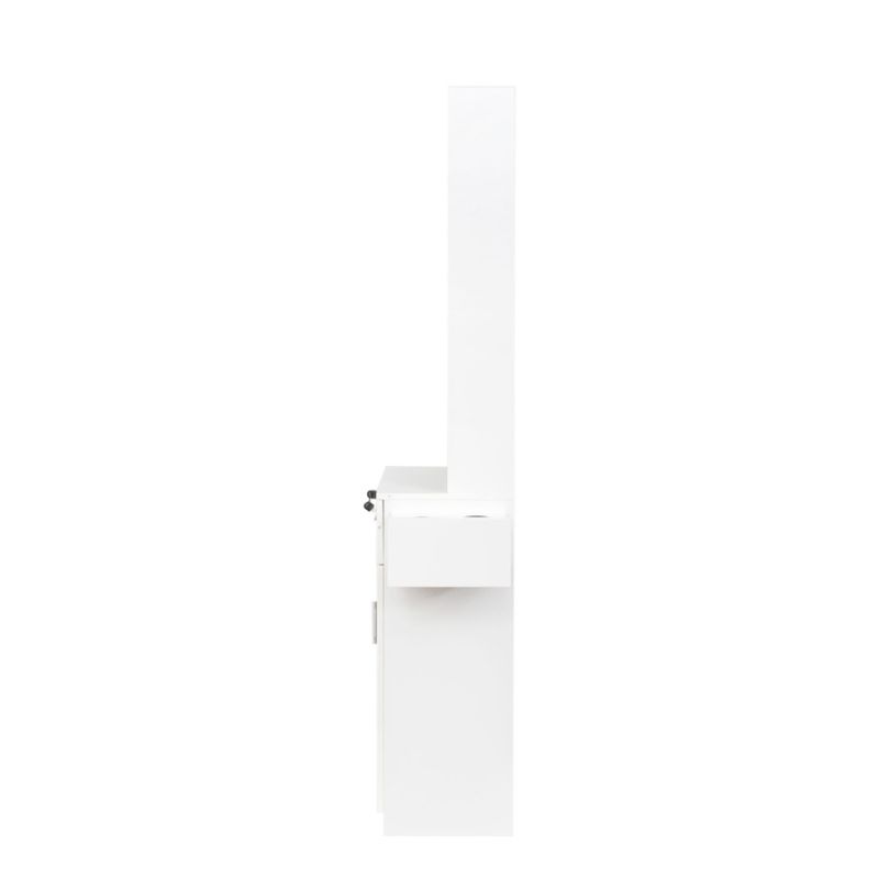 Hair Storage Storage Multilayer White Simple Desk Modern Space Large_voghion.com