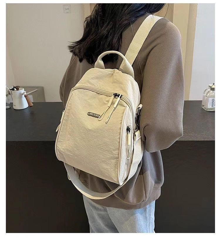 Nuove borse a tracolla da viaggio estive di grande capacità per pendolari, zaini piccoli leggeri in tessuto Oxford da donna_voghion.com