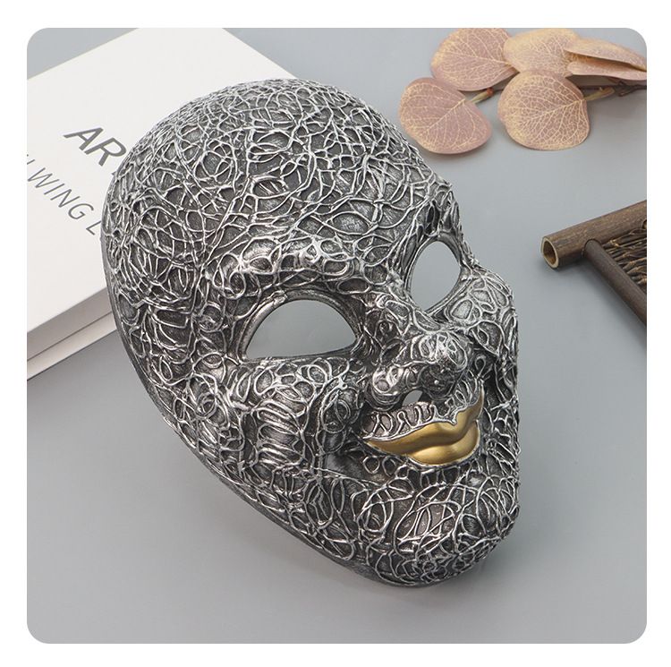 Maschera da teschio a pieno facciale, horror e stravagante, più venduta per Halloween, costume di carnevale e festa in maschera_voghion.com