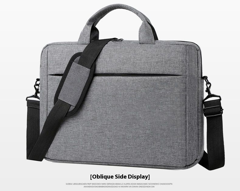 Laptop Oxford cloth shoulder crossbody bag Business handbag briefcase_voghion.com