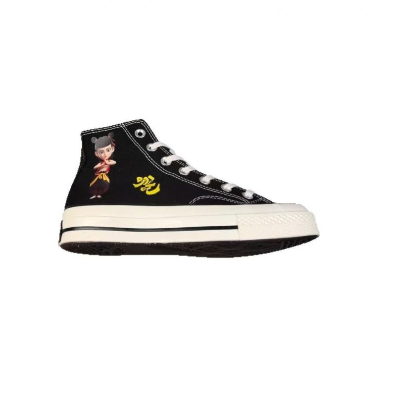 New Meiqi New Wang New Same Style Nezha Demon Children Roaring Sea Co Branded Chuck 1970S Men's And Women's_voghion.com
